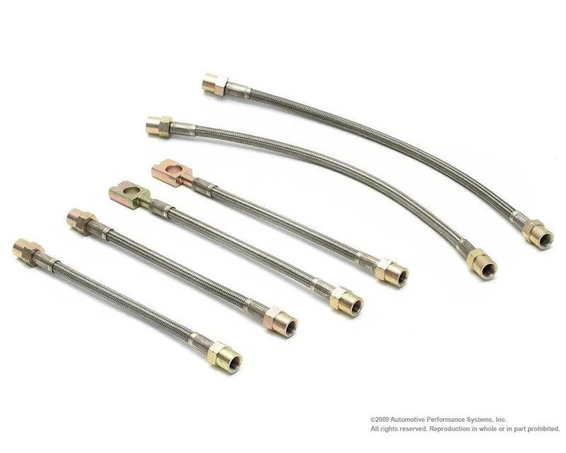 Neuspeed Stainless Steel Brake Lines Volkswagen Passat FWD 1998-1999 - H.VW.6.223.BLK