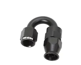 Snow Performance 6AN 180 Degree Hose End (Black)