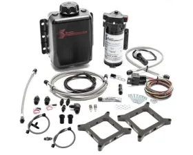 Snow Performance Stage 1 Dual Carb Water Injection Kit w/ Stainless Steel Braided Line