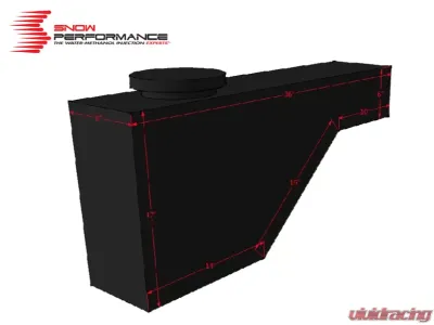 Snow Performance Water-Methanol Tank Upgrade 10 Gal - SNO-40015-BRD