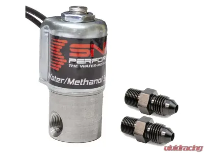 Snow Performance High Flow Water-Methanol Solenoid Upgrade 4AN Fittings - SNO-40060-BRD