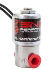 Snow Performance High Flow Water-Methanol Solenoid Upgrade 4AN Fittings                                     - SNO-40060-BRD - Image 2