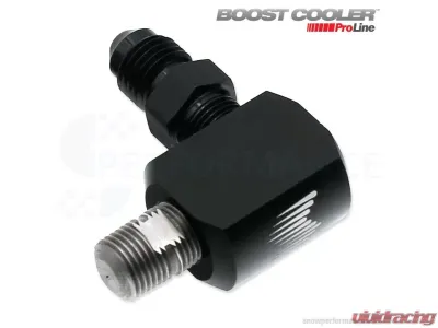 Snow Performance Low Profile Water-Methanol Nozzle Holder 4AN Elbow - SNO-809-BRD