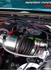 Snow Performance Low Profile Water-Methanol Nozzle Holder 4AN Elbow                                     - SNO-809-BRD - Image 3