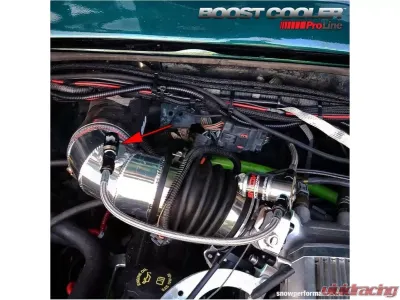 Snow Performance Low Profile Water-Methanol Nozzle Holder 4AN Elbow - SNO-809-BRD