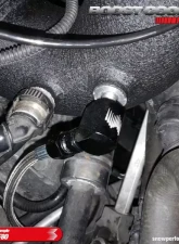 Snow Performance Low Profile Water-Methanol Nozzle Holder 4AN Elbow                                     - SNO-809-BRD - Image 4