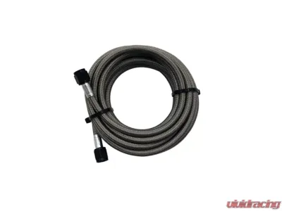 Snow Performance Stainless Steel Braided Water Methanol Line 15ft (4AN) - SNO-815-BRD