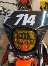 Rigid Industries Adapt XE Extreme Enduro Complete Ready-To-Ride Black LED Moto Kit                                     - 300416 - Image 8