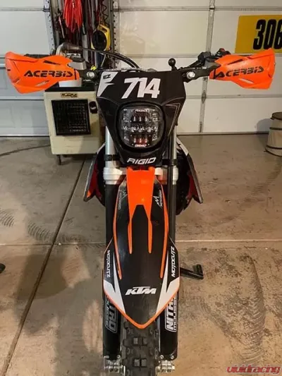 Rigid Industries Adapt XE Extreme Enduro Complete Ready-To-Ride Black LED Moto Kit - 300416
