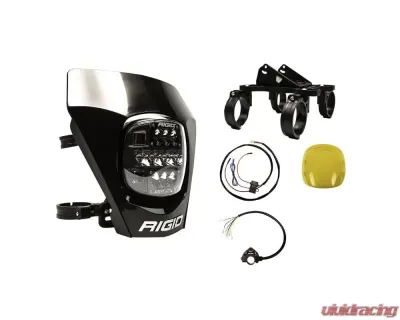 Rigid Industries Adapt XE Extreme Enduro Complete Ready-To-Ride Black LED Moto Kit - 300416