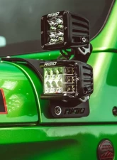 Rigid Industries 2 D-Series Pro Cowl Mount Jeep Wrangler JL 2018+                                     - 41656 - Image 4