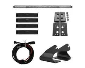 Rigid Industries Roof Line Light Kit with SR Spot | Flood Combo Bar Included Ford Bronco 2021-2024