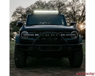 Rigid Industries Roof Rack Light Kit with SR Spot | Flood Combo Bar Included Ford Bronco 2021-2024 - 46726
