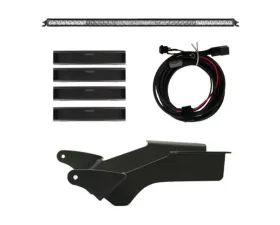 Rigid Industries Roof Rack Light Kit with SR Spot | Flood Combo Bar Included Ford Bronco 2021-2024