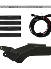 Rigid Industries Roof Rack Light Kit with SR Spot | Flood Combo Bar Included Ford Bronco 2021-2024                                     - 46726 - Image 6