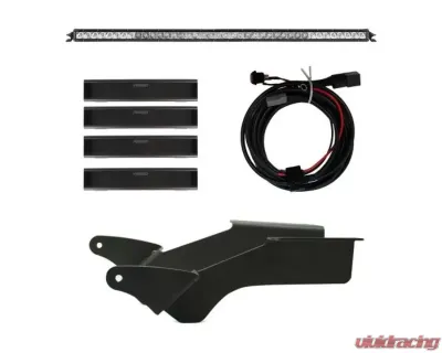 Rigid Industries Roof Rack Light Kit with SR Spot | Flood Combo Bar Included Ford Bronco 2021-2024 - 46726