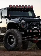 Rigid Industries x SHREDDY 360-Series 6in Lights w/Wt Bcklght (2) + 6 Covers (2 Pink/2 Teal/2 Blk)                                     - 36204-SHREDDY - Image 2
