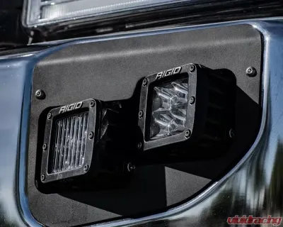 Rigid Industries Dual Fog Mount Ford Super Duty 2020+ - 46733