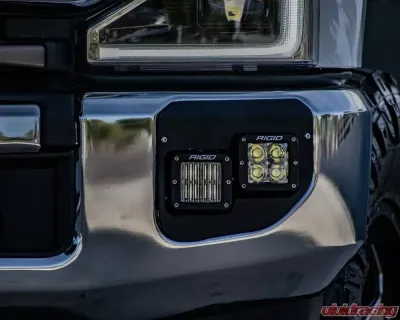 Rigid Industries Dual Fog Mount Ford Super Duty 2020+ - 46733