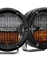 Rigid Industries 360-Series 4" Sae Dual Fog Lights Yellow-White Pair                                     - 36122 - Image 8