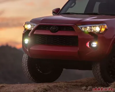 Rigid Industries 360-Series Pro Sae Fog Light Kit White Toyota Tundra | 4Runner | Tacoma 2014+ - 37116