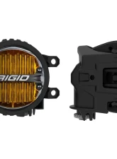 Rigid Industries 360-Series Pro Sae Fog Light Kit Yellow Toyota Tundra | 4Runner | Tacoma 2014+                                     - 37117 - Image 5