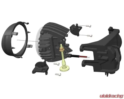 Rigid Industries 360-Series Pro Sae Fog Light Kit Yellow Toyota Tundra | 4Runner | Tacoma 2014+ - 37117