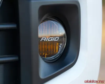 Rigid Industries 360-Series Pro Sae Fog Light Kit Yellow Toyota Tundra | 4Runner | Tacoma 2014+ - 37117