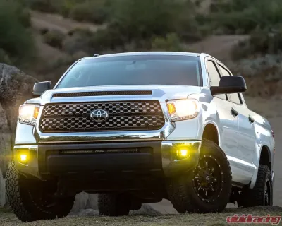 Rigid Industries 360-Series Pro Sae Fog Light Kit Yellow Toyota Tundra | 4Runner | Tacoma 2014+ - 37117