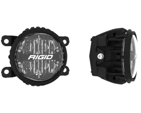 Rigid Industries 360-Series Pro Sae Fog Light Kit White Ford Bronco 2021+