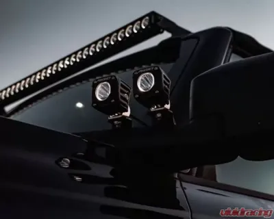 RIGID Industries Revolve Light Pod (White Backlight Pair) Ford Bronco 2021+ - 490613