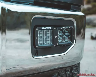 Rigid Industries D-Series Pro Sae Fog Lights White Pair - 504815