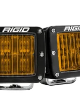 Rigid Industries D-Series Pro Sae Fog Lights Selective Yellow Pair                                     - 504816 - Image 5