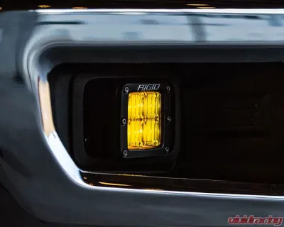Rigid Industries D-Series Pro Sae Fog Lights Selective Yellow Pair - 504816