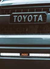 Rigid Industries SR-Series 30" Dual Function Sae Auxiliary High Beam Driving Lights with White Backlight                                     - 930413 - Image 2