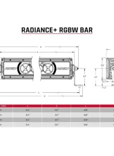 Rigid Industries Radiance+ 20 Inch RGBW Light Bar                                     - 220053 - Image 3