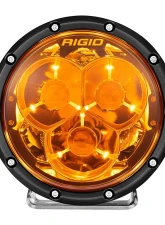RIGID Industries 6 Inch 360-Series Laser Amber PRO with Precision Spot Optics and Amber Backlight                                     - 36212 - Image 2