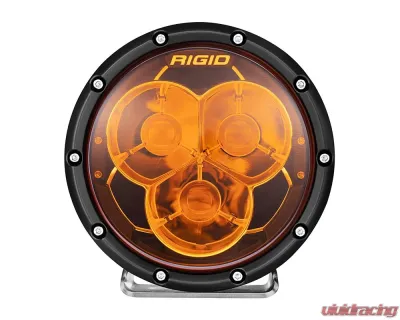 RIGID Industries 6 Inch 360-Series Laser Amber PRO with Precision Spot Optics and Amber Backlight - 36212