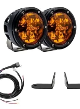 Rigid Industries Revolve Amber PRO A-Pillar Light Kit Polaris Pro R/Turbo R 2017-2023                                     - 41652 - Image 2
