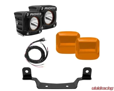 Rigid Industries Revolve Grille Light Kit Polaris Pro R/Turbo R 2017-2023 - 41669
