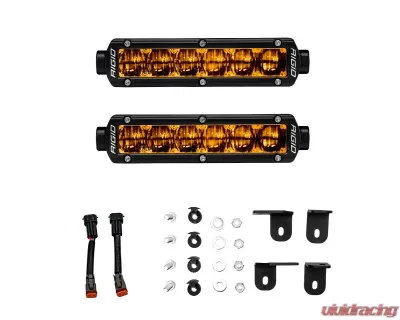 Rigid Industries 6 Inch SR-Series Selective Yellow Fog Light Kit Toyota Tundra 2022-2024 - 37201