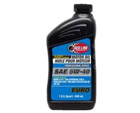 Red Line Professional Series Euro 5W40 Motor Oil - Quart