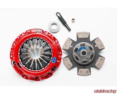South Bend Clutch Stage 3 Drag Clutch Kit for Nissan 300ZX 3.0L 1984-1989, Ceramic 6-Paddle - K06031-SS-DXD-B