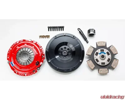 South Bend / DXD Racing Clutch Stage 3 Drag Clutch Kit w/ Flywheel Audi S4 4.2L 2004-2005 - K70398F-SS-DXD-B