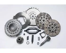South Bend / DXD Racing Clutch Street Dual Disc Clutch Kit w/ Input Shaft Dodge 5.9L NV4500 1994-2003