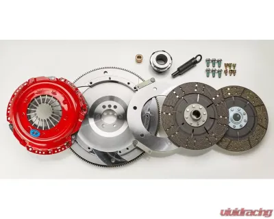 South Bend / DXD Racing Clutch Street Dual Disc Kit w/ Flywheel Ford Mustang 4.6L (TR3250/TR3650 Trans) 1999-2004 - SDDKFM10
