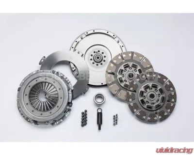 South Bend / DXD Racing Clutch Street Dual Disc Clutch Kit Ford 7.3L Powerstroke ZF-6 1999-2003 - SFDD3250-6