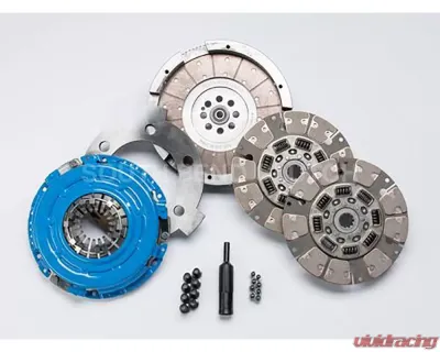 South Bend / DXD Racing Clutch Super Street Dual Clutch Kit w/ Flywheel GM 6.6L LLY ZF-6 Sept. 2001-2005 - SSDDMAX-CBY