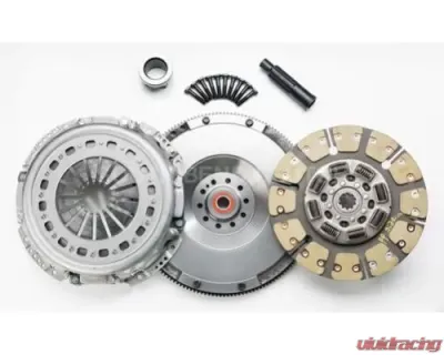 South Bend Clutch 13" Half Kevlar Half Ceramic Clutch Kit w/ Flywheel Ford F-250 | F-350 | F-450 | F-550 Super Duty 2008-2010 - 1950-64DFK