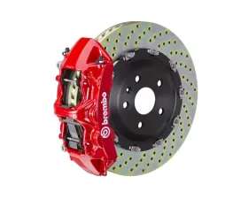 Brembo Drilled Front GT Big Brake Kit 380mm 6-Piston Red for Mercedes-Benz A/CLA/GLA/GLB 2019-2025
